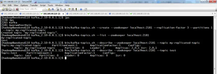 4  kafka集群部署及kafka生产者java客户端编程  +  kafka消费者java客户端编程
参考我的博客
1 week110的zookeeper的安装 + zookeeper提供少量数据的存储
Eclipse下新建Maven项目、自动打依赖jar包
Kafka学习笔记