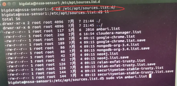 Ubuntu14.04下Ambari安装搭建部署大数据集群（图文分五大步详解）（博主强烈推荐）
关于在真实物理机器上用cloudermanger或ambari搭建大数据集群注意事项总结、经验和感悟心得（图文详解）
CentOS6.5下Ambari安装搭建部署大数据集群（图文分五大步详解）（博主强烈推荐）
Ambari安装之Ambari安装前准备(CentOS6.5）（一）
Ambari安装之部署本地库（镜像服务器）（二）
Ubuntu14.04下编译安装或apt-get方式安装搭建Apache或Httpd服务（图文详解）
Ambari安装之安装并配置Ambari-server（三）
Ambari安装之部署单节点集群
Ambari安装之部署3个节点的HA分布式集群
Ambari安装之部署单节点集群
Ambari安装之部署3个节点的HA分布式集群
ambari-server启动出现Caused by: java.lang.RuntimeException:java.lang.ClassNotFoundEception:com.mysql.jdbc.Driver问题解决办法（图文详解）
ambari-server启动出现ERROR main] DBAccessorImpl:106 - Error while creating database accessor java.lang.ClassNotFoundException:com.mysql.jdbc.Driver问题解决办法（图文详解）
Oozie安装时放置Mysql驱动包的总结（网上最全）
在ubuntu14.04上使用ambari搭建hadoop集群
