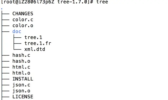 【Linux】Tree命令安装和使用