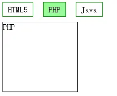 网页中tab标签切换分别用jquery和javascript源码实现