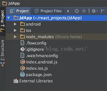 利用React Native 从0到1 开发一款兼容IOS和android的APP（仿造京东）