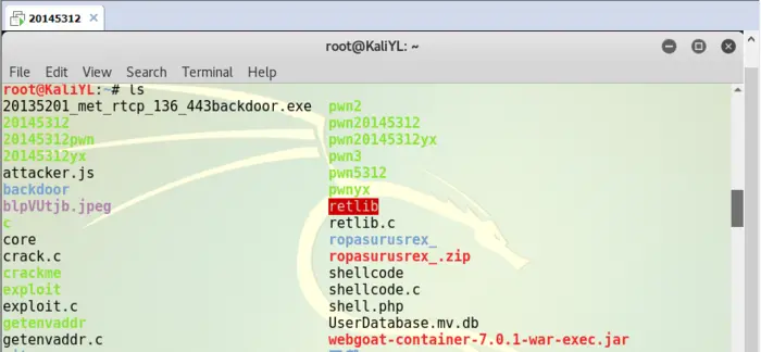 20145312 《网络对抗》PC平台逆向破解：注入shellcode和 Return-to-libc 攻击实验
20145312 《网络对抗》PC平台逆向破解：注入shellcode和 Return-to-libc 攻击实验