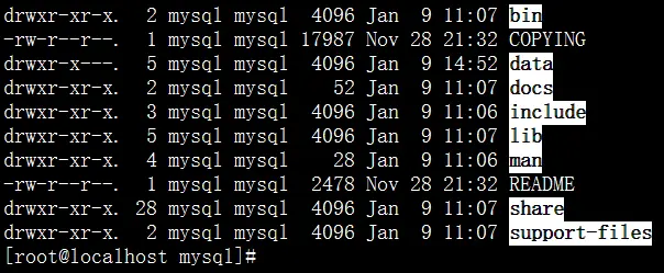 Linux下安装MySQL
