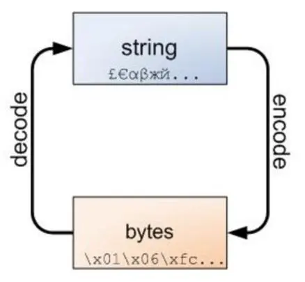 Python3中的Bytes和str之间的关系