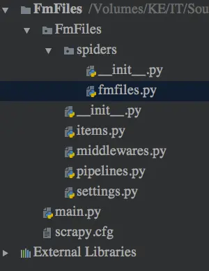 Python爬虫之Scrapy框架爬取XXXFM音频文件
