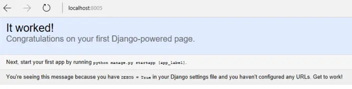 ZZ:Django 创建第一个项目