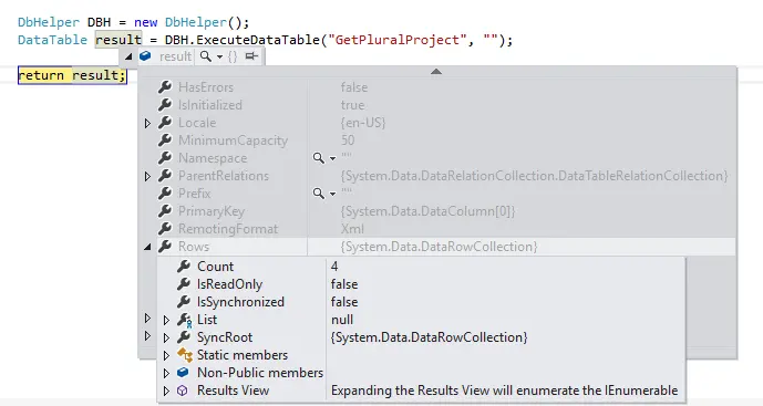 sqlserver 存储过程 C#调用 实现从数据库Get数据