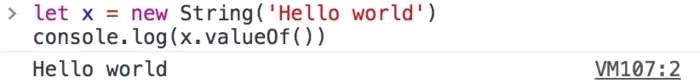 JavaScript对象的valueOf()方法