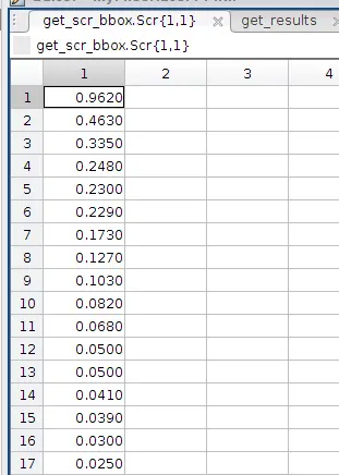 用matlab 画log Average Miss Rate
(1)Python debug —— invalid literal for int() with base 10 
(3)MATLAB元胞数组
(4)用Matlab实现字符串分割（split）
(5)Matlab---------字符串分割（split）
(9)matlab将cell型变成double型
(10)matlab如何取矩阵的某一行，或某一列
(12)Matlab文件操作及读txt文件
(13)matlab 中的textscan