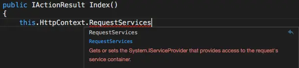 ASP.NET Core 依赖注入（DI）简介
什么是依赖注入？
使用框架提供的服务
注册自己的服务
服务的声明周期和注册选项
请求服务
自定义依赖注入服务
替换默认服务容器
建议