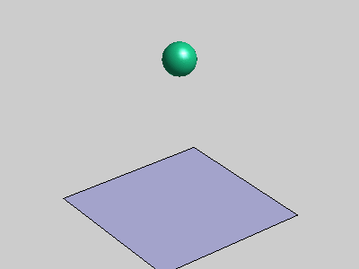 小球*落体动态模拟（Position Based Simulation）