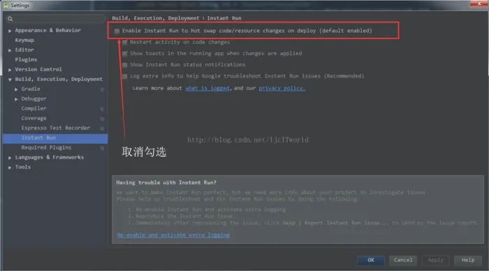 Android studio 报错 installation failed with message failed to finalize session:INSTALL_FAILED_INVALID_APK 解决方法