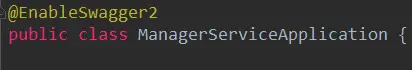 springboot swagger api管理
一 引入maven包
二 创建SwaggerConfig类
三 暴露资源
四 拦截器过滤
五 ServiceApplication添加注解
六 类和方法注解
七 启动项目访问http://localhost:8080/swagger-ui.html