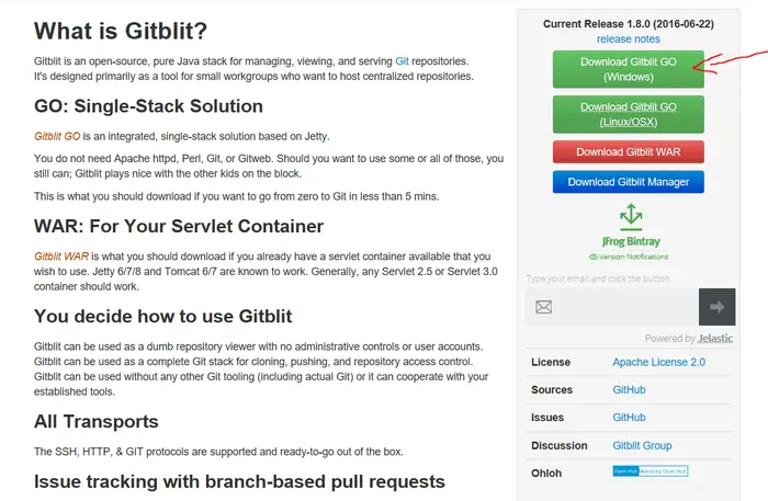 Git-gitblit-Tortoisegit 搭建Windows Git本地服务器
1、Gitblit安装
2、客户端Git安装
3、Tortoisegit安装使用