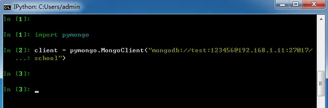 MongoDB与Python交互
