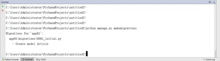 Python3之Django连接mysql数据库