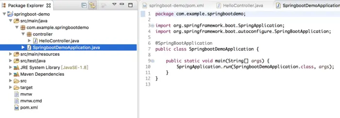 SpringBoot-简单实例