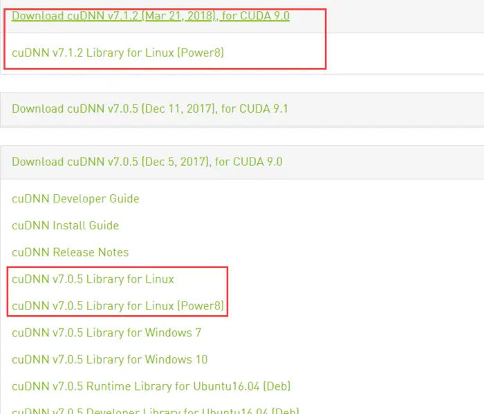 深度学习环境配置:Ubuntu16.04下安装GTX1080Ti+CUDA9.0+cuDNN7.0完整安装教程（多链接多参考文章）
1. 安装Ubuntu16.04
2.安装NVIDIA驱动
3.安装CUDA9.0
4.安装cuDNN7.0