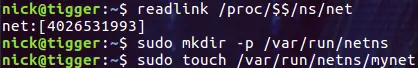 Linux之29—— ip netns 命令
network namespace
显示所有命名的 network namespace
创建命名的 network namespace
删除命名的 network namespace
查看进程的 network namespace
查看 network namespace 中进程的 PID
在指定的 network namespace 中执行命令
监控对 network namespace 的操作
理解 ip netns add 命令