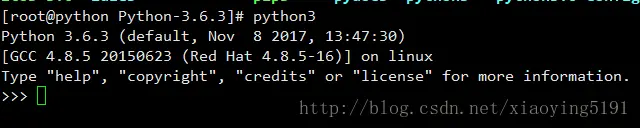 CentOS7.2 源码包编译安装Python3.6交互界面按Backspace键和方向键出现乱码