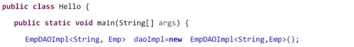 Java中泛型接口
一：泛型接口
总结: