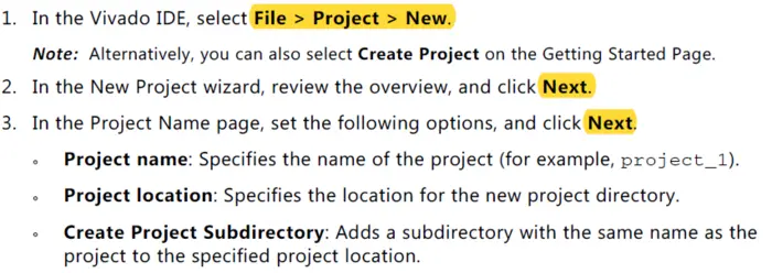 4.1 Vivado使用技巧（3）：手把手教你 创建工程，存档工程
step 1. Creating a Project
step 2. Creating Design Sources
step4 . Simulation
part 5 . Add constraint files
part 6 . Add IP Sources
part 7 .Creating a New Block Design
part 8 .打开/新建原理图schematic
知识点.  给一个工程存档
建立一个工程（Tcl版）
