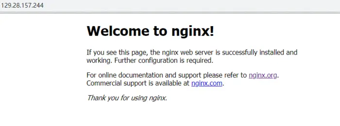 linux安装nginx步骤