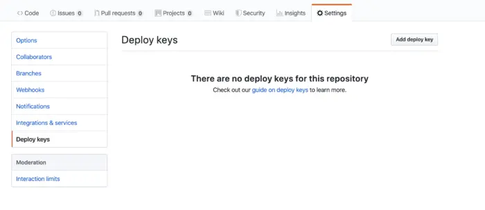 GitHub上SSH keys和Deploy keys的区别
