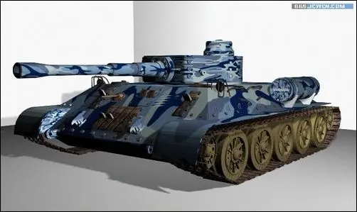 3ds MAX大型坦克建模完整版教程