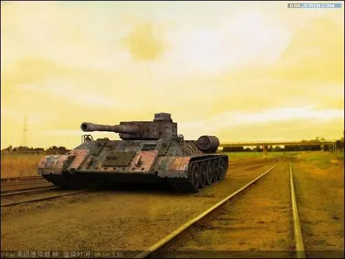 3ds MAX大型坦克建模完整版教程