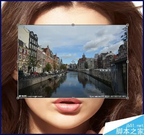 PS在眼镜上添加景物反射到镜片上的效果图像