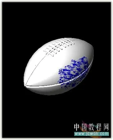 AutoCAD教程：绘制逼真的橄榄球两种方法介绍