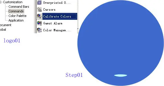 CDR绘制绚丽质感的蓝色水晶球