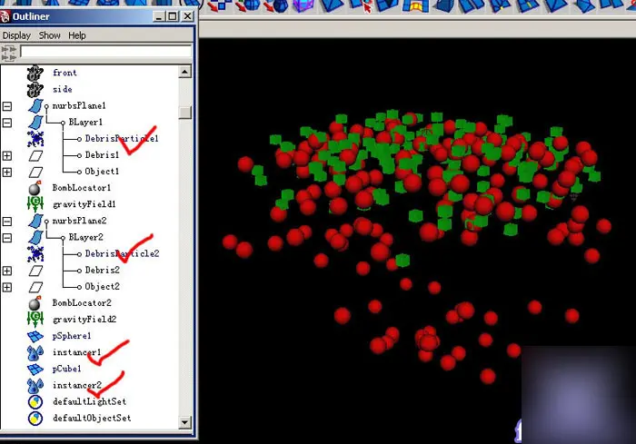 MAYA2008打造爆破特效动画过程解析