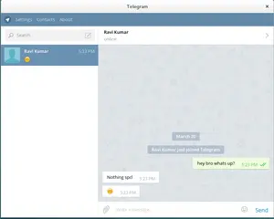 在Linux系统中安装即时通信应用Telegram Messenger的教程