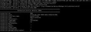 在RedHat系的Linux中使用nmcli命令管理网络的教程