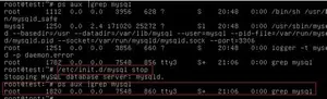 linux系统中重置mysql的root密码