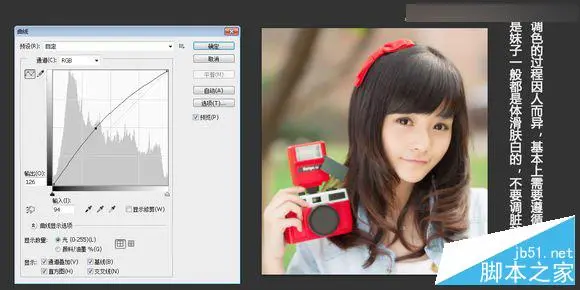 Photoshop结合SAI软件给可爱女孩照片做转手绘处理效果