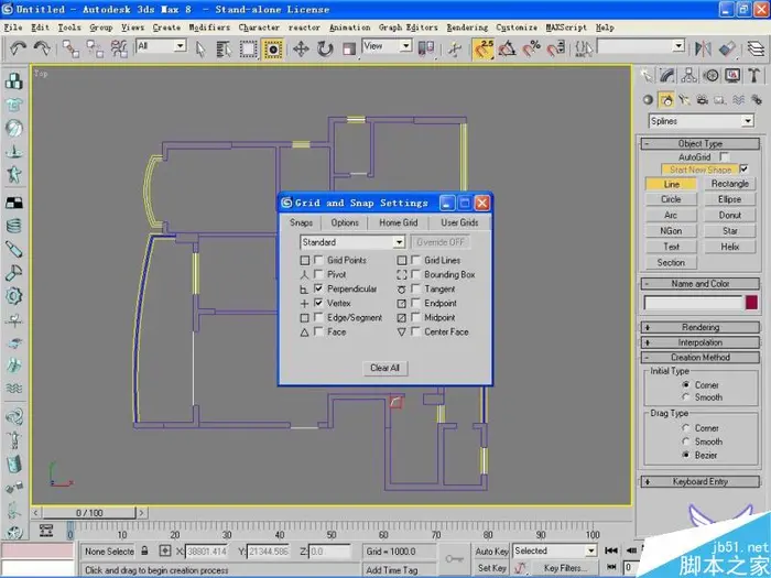 3DMAX高精度室内建模的方法详解