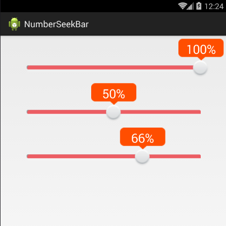 Android自定义View实现带数字的进度条实例代码