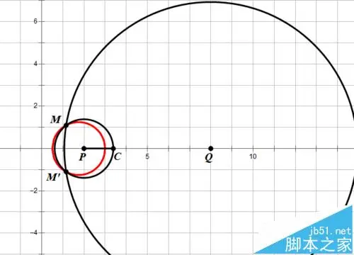 几何画板平面分析几何怎么求动点轨迹?