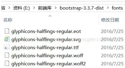 本地Bootstrap文件字体图标引入却无法显示问题的解决方法