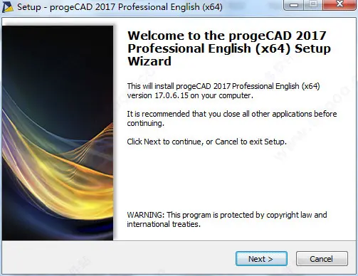 ProgeCAD Pro 2017安装破解图文教程(附破解补丁)