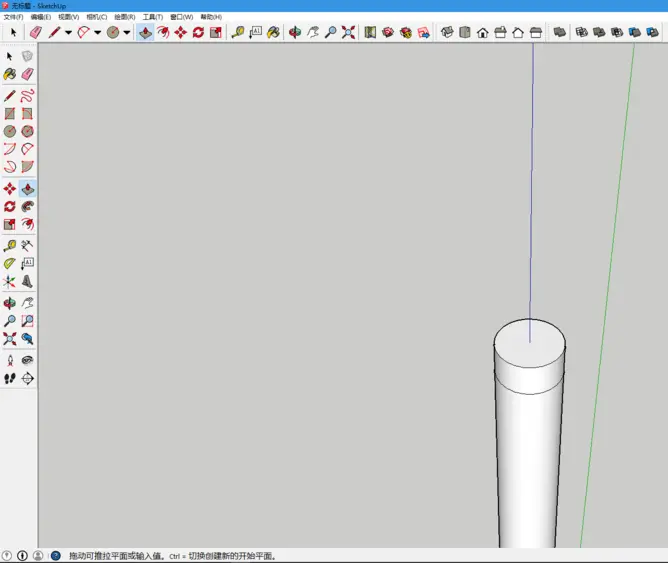 sketchup怎么创建一个羽毛球拍的模型?