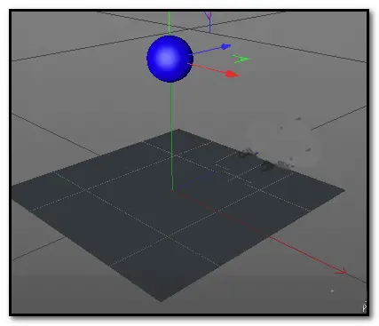 c4d怎么使用刚体标签制作小球体滑落的动画?