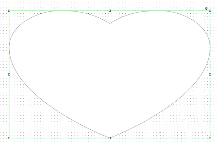 Axure RP 8怎么画简单的心形图案?