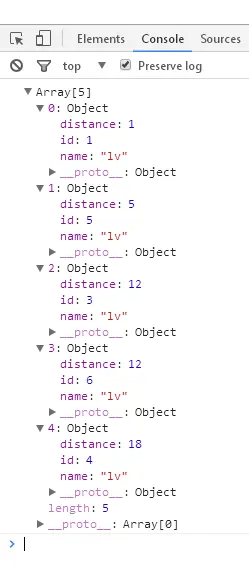 JS实现对json对象排序并删除id相同项功能示例