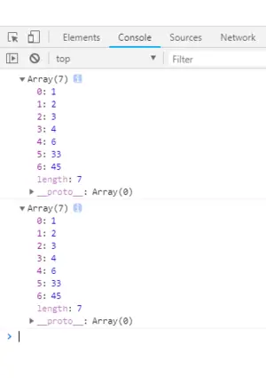 JavaScript基于对象方法实现数组去重及排序操作示例