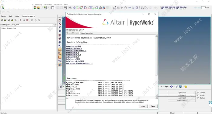 Altair HyperWorks 2018 Suite 完整破解版安装激活图文详细教程(附下载)