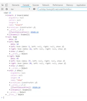 JavaScript数据结构与算法之二叉树插入节点、生成二叉树示例